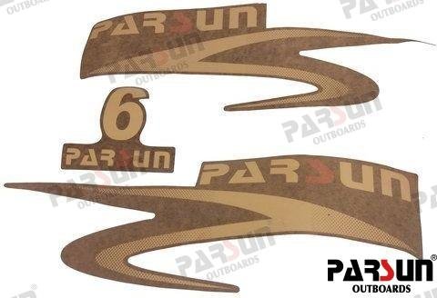 TOP COWLING STICKER FOR 6HP Parsun PAF6-08000000-6