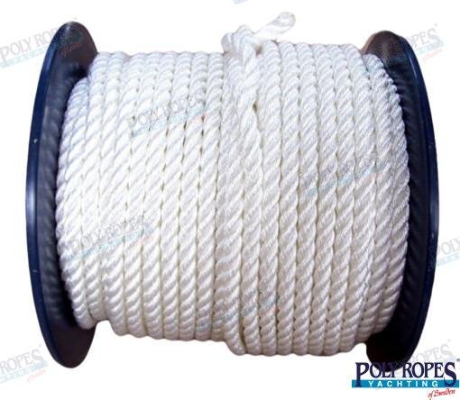 POLYESTER SUPERIOR BLANCO 20 MM (100M) Poly Ropes POL1209042020