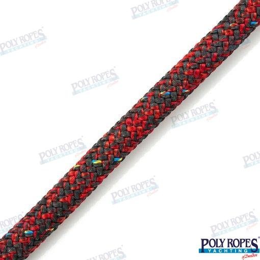 PRORACE ONE NEGRO/ROJO 12 MM (M) Poly Ropes POL2012620012