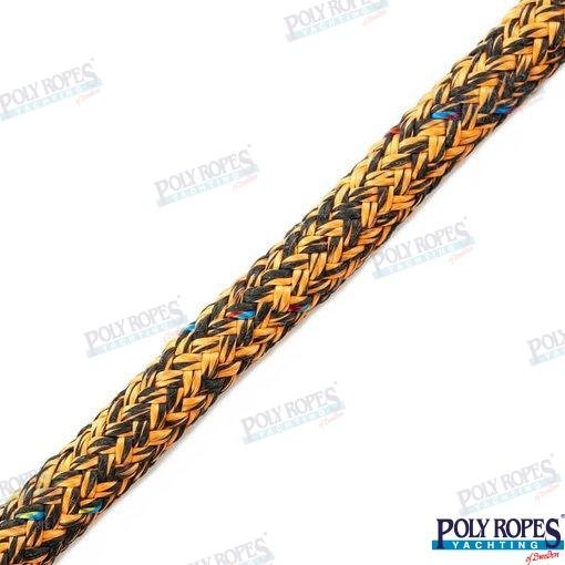 PRORACE ONE NEGRO/AMARILLO 6 MM (M) Poly Ropes POL2014620006