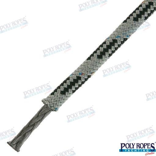 PRORACE FOUR GRIS/NEGRO 8 MM 8 MM (150 Poly Ropes POL2081662608