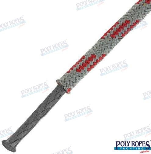 PRORACE FOUR GRIS/ROJO 8 MM (150 M) Poly Ropes POL2082662608
