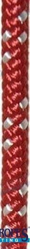 TRIM-DINGHY XL 4MM. - ROJO (12 M) Poly Ropes POL2202280240