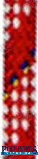 RACING-2002 6MM. ROJO/BLANCO (100 M) Poly Ropes POL2229912060