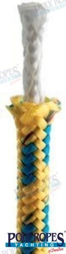 RACING- 2002 4MM. AMARILLO/AZUL (100 M) Poly Ropes POL2246912040