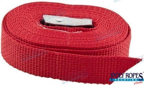 CINCHA POLIPROPILENO ROJA (3