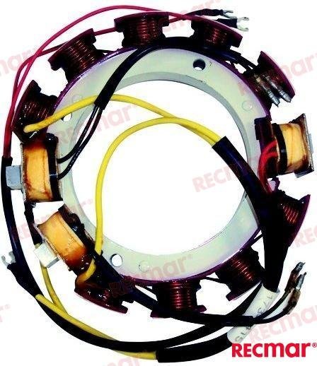 STATOR J&E - 6/8 CILINDROS (35 AMP) Recmar REC0583415