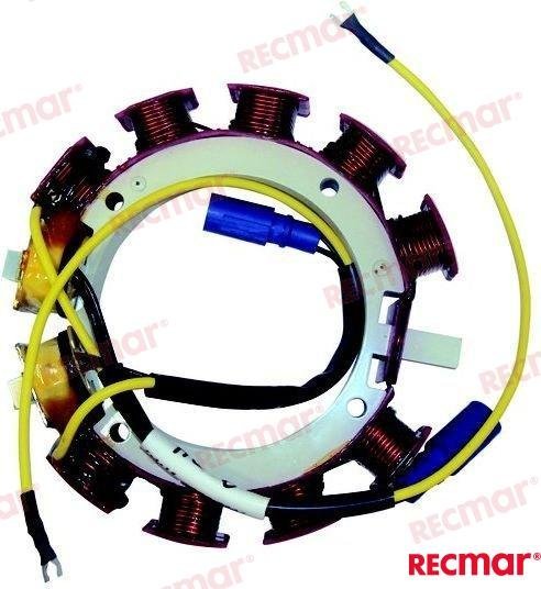 STATOR J&E - 6/8 CILINDROS (35 AMP) Recmar REC0583670