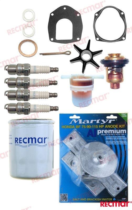 KIT DE MANTENIMIENTO HONDA Recmar REC06211-ZW0-505