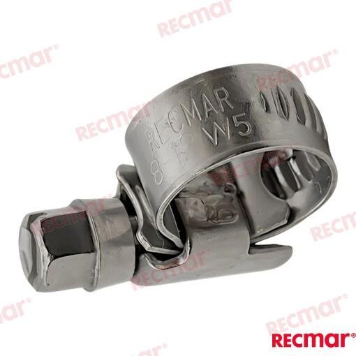 ABRAZADERA INOX 8-12 W5 (25) Recmar REC38300-316