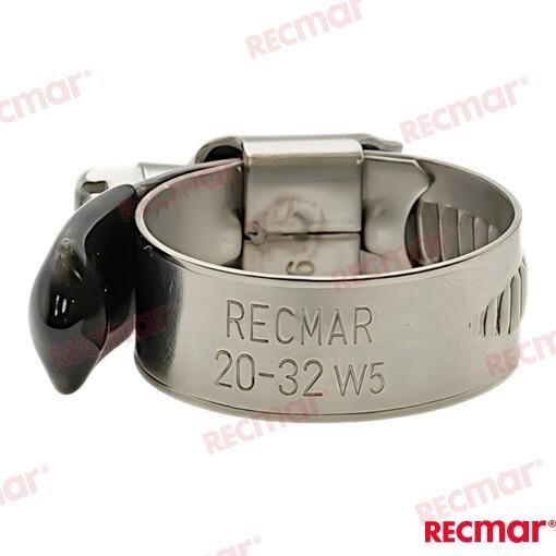ABRAZADERA INOX 16-27 W5 (25) Recmar REC38311-316