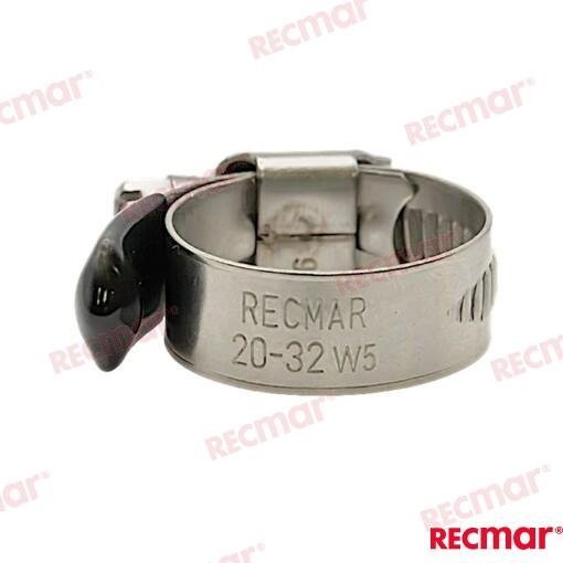 ABRAZADERA INOX 20-32 W5 (25) Recmar REC38312-316