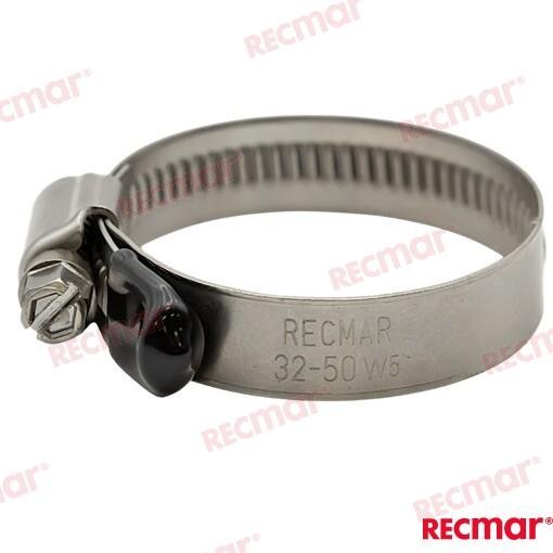 ABRAZADERA INOX 32-50 W5 (25) Recmar REC38314-316