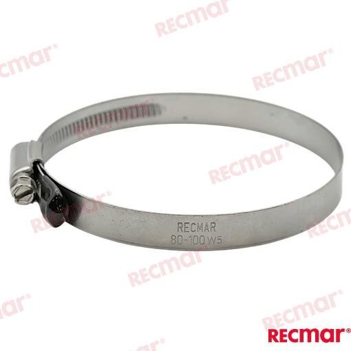 ABRAZADERA INOX 80-100 W5 (10) Recmar REC38319-316