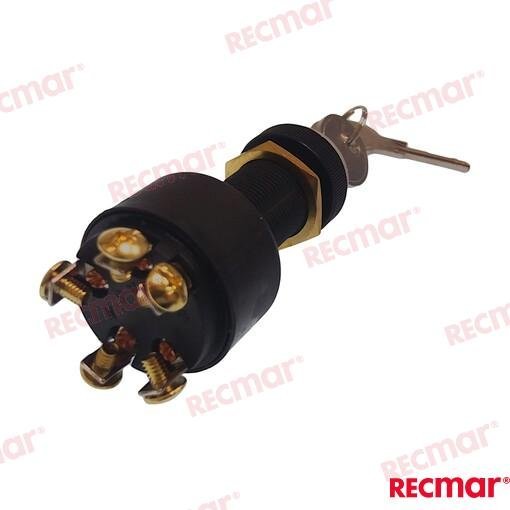 LLAVE ARRANQUE 5T-3POS W/CAP Recmar REC386545