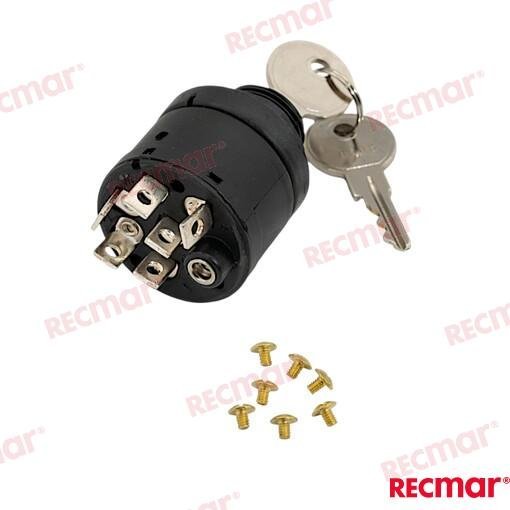 LLAVE ARRANQUE 7T-4POS Recmar REC41040