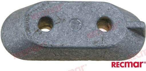ANODO YAMAHA COLA 4-15HP F9.9-F70 (AL) Recmar REC65W-45251-00AL