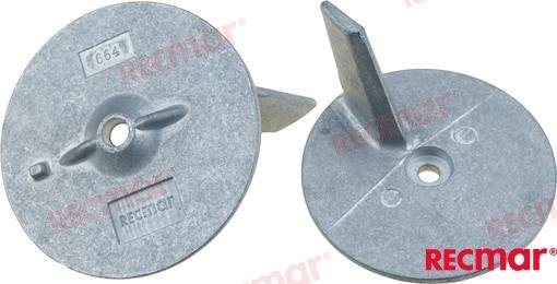 ANODO YAMAHA HONDA PARSUN TRIMTAB (AL) Recmar REC664-45371-01AL