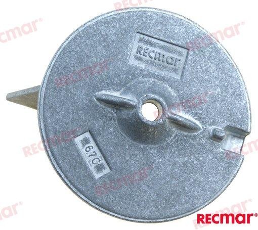 ANODO YAMAHA TRIMTAB 25-60HP (ZN) Recmar REC67C-45371-00