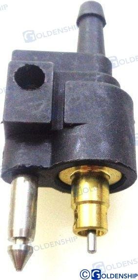 CONECTOR PIPE 6MM Goldenship REC6G1-24304-02