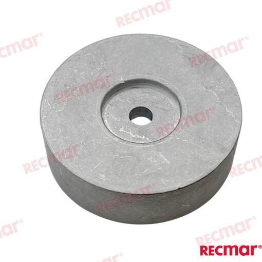 ANODO DISCO POPA 140X35mm (ZN) Recmar REC8102