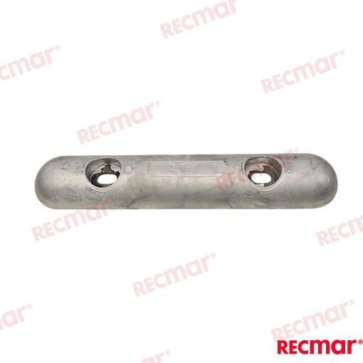ANODO FAIRLINE 455X94X40mm 7KG (AL) Recmar REC8119AL