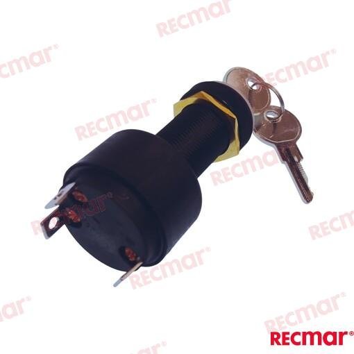 LLAVE ARRANQUE 3T-3POS W/CAP Recmar REC856659