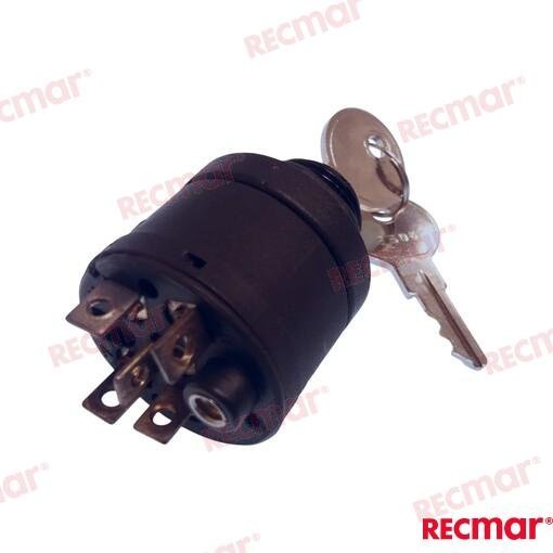 LLAVE ARRANQUE 6T-3POS Recmar REC87-802136