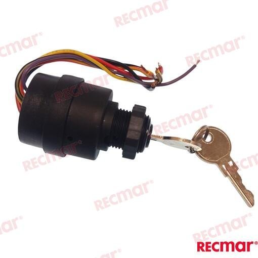 LLAVE ARRANQUE 6T-3POS Recmar REC87-88107A5