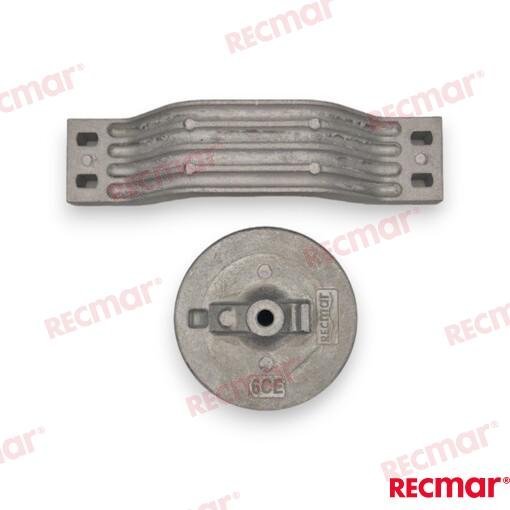 KIT ANODOS A TRIM TAB ZINC Recmar REC90798-1M776