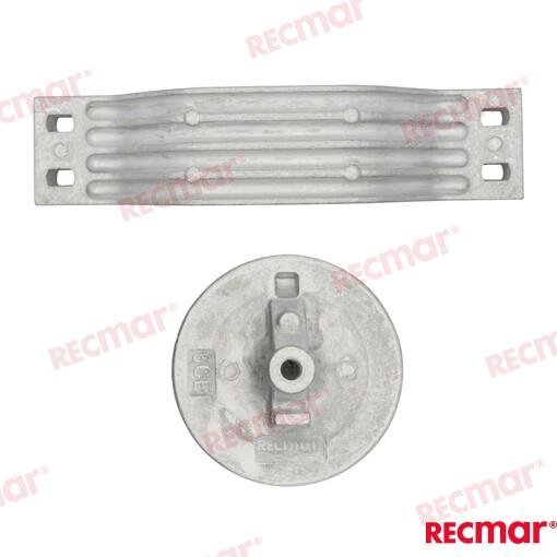 KIT ANODOS A TRIM TAB ALUMINIO Recmar REC90798-1M776AL