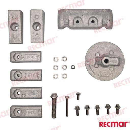KIT ANODOS MERCURY VERADO V6 (MG) Recmar RECKITMVERADO6M