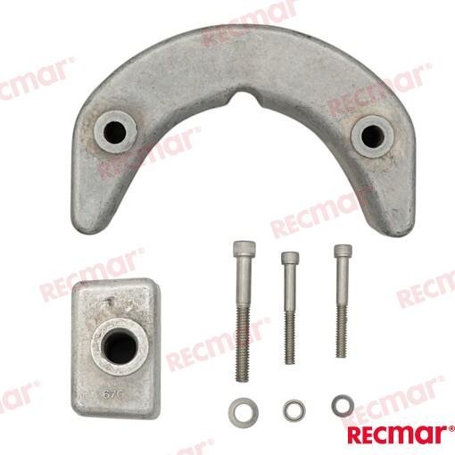 KIT ANODOS OMC 50-75 (AL) Recmar RECKITOMC50-75AL