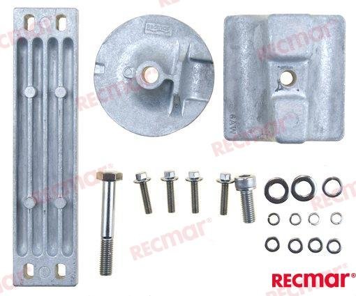 KIT ANODOS YAMAHA 300-350XP (AL) Recmar RECKITY300-350XPAL