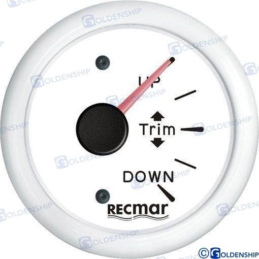 INDICADOR POSICION TRIM 160-10º BLANCO Recmar RECKY09314
