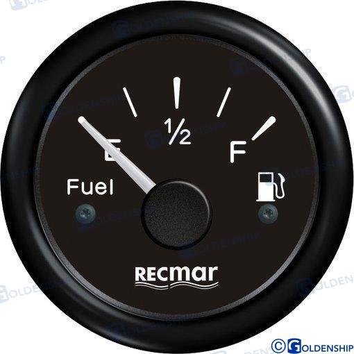 INDICADOR NIVEL EUROPEO 0-190 NEGRO Recmar RECKY10200