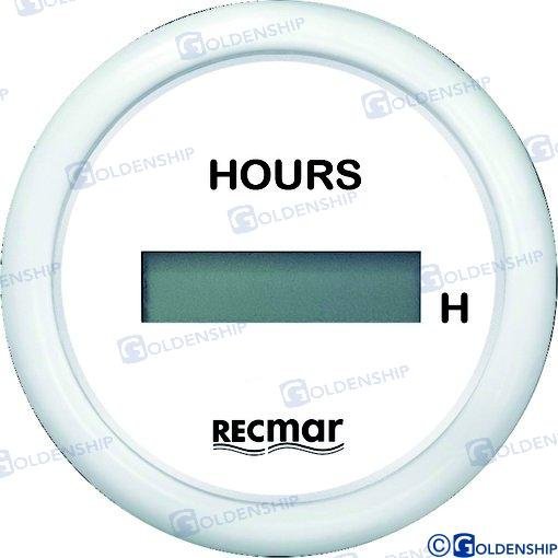 RELOJ CUENTAHORAS BLANCO Recmar RECKY39200