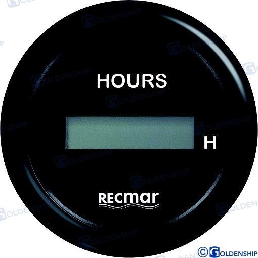 RELOJ CUENTAHORAS NEGRO Recmar RECKY39201