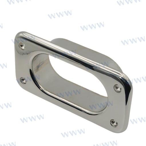 TRAGACADENAS OVAL RECT. SS316 128MM Sea Origin SEA70116