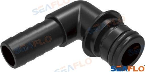 CODO C/O-RING 3/4" X 1/2" BARB Seaflo SF41F001