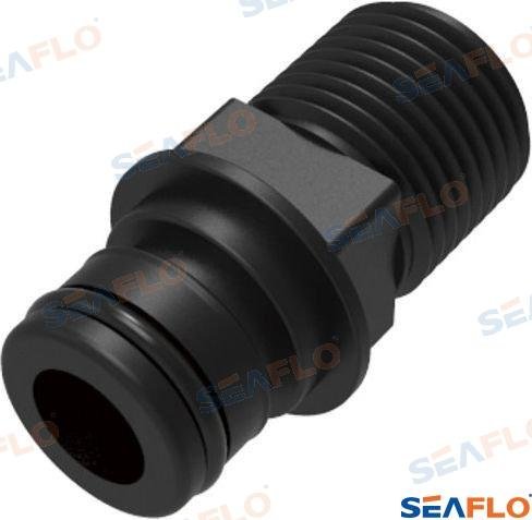 CONECTOR MNPT C/O-RING 3/4" X 1/2" MNPT Seaflo SF41F004