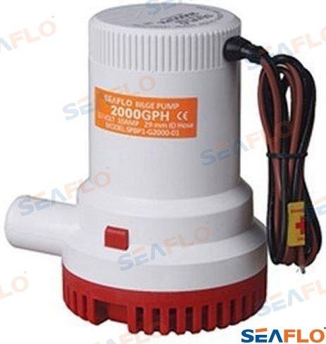BOMBA SUMERGIBLE 2000GPH 12V Seaflo SFBP1G200001