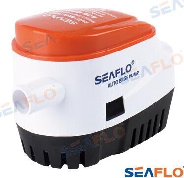 BOMBA ACHIQUE SUMERGIBLE 750GPH 24V Seaflo SFBP2G75006