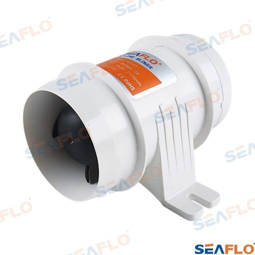 EXTRACTOR DE GAS 12V 235CFM 4"/102mm Seaflo SFIB123504