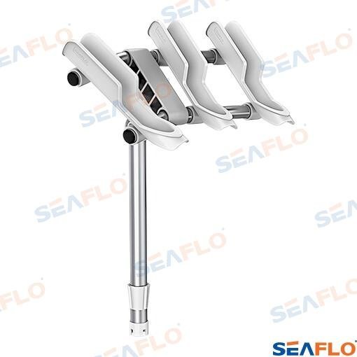SOPORTE PORTACAÑAS BLANCO TRIPLE Seaflo SFRH06031W