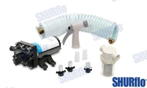KIT LIMPIEZA A PRESION 45PSI 12V Shurflo SH4348-153-E09