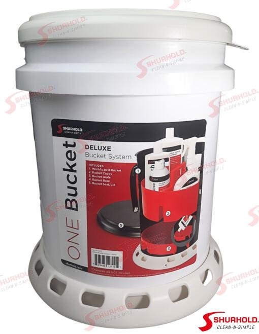 CUBO KIT LIMPIEZA 19 L BLANCO Shurhold SHU2463