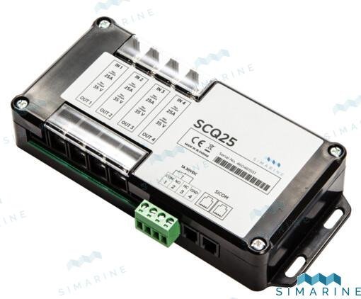 QUADRO SHUNT 4X25A Simarine SIMS003