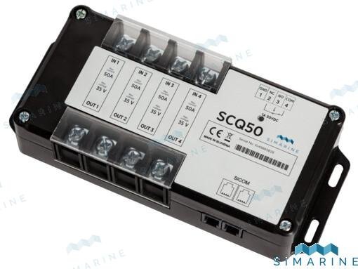 QUADRO SHUNT 4X50A Simarine SIMS008