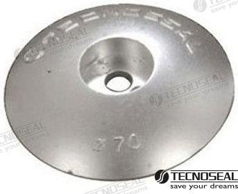 ANODO TIMON ZINC Ø 70MM Tecnoseal TEN00101
